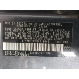 2011 TOYOTA CAMRY SE