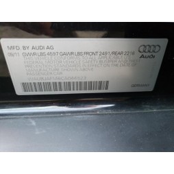 2012 AUDI A3 PREMIUM
