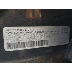 2012 AUDI A4 PREMIUM