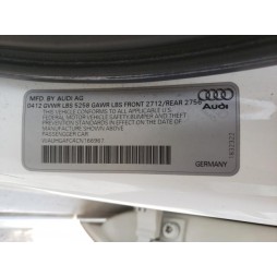2012 AUDI A6 PRESTIGE