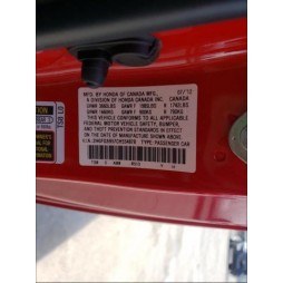 2012 HONDA CIVIC LX