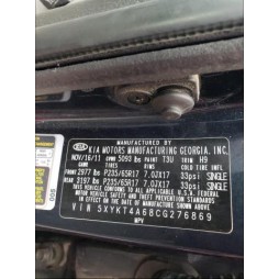 2012 KIA SORENTO BASE