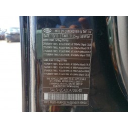 2012 LAND ROVER RANGE ROVER SPORT SC