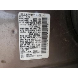 2012 NISSAN MURANO S