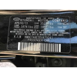 2013 HYUNDAI ACCENT GLS
