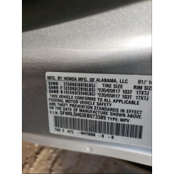 2014 HONDA ODYSSEY EXL