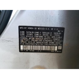 2015 HONDA FIT EX