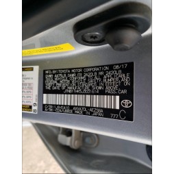 2018 TOYOTA CAMRY L