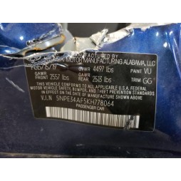 2019 HYUNDAI SONATA LIMITED