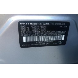 2019 MITSUBISHI MIRAGE G4 ES