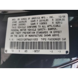 2021 HONDA ACCORD EXL