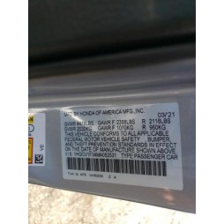 2021 HONDA ACCORD SPORT