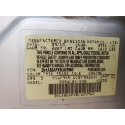 2011 NISSAN SENTRA 2.0