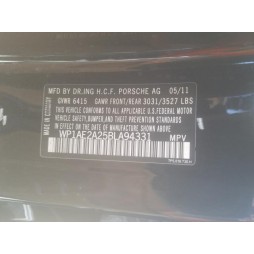 2011 PORSCHE CAYENNE S HYBRID