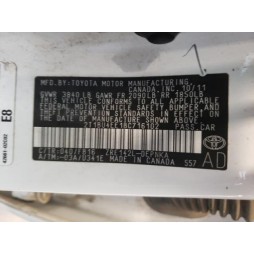 2011 TOYOTA COROLLA BASE
