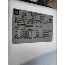 2012 GMC SIERRA C2500 SLE