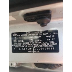2012 KIA OPTIMA LX