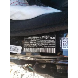 2012 MERCEDES-BENZ C 250