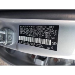 2012 TOYOTA YARIS