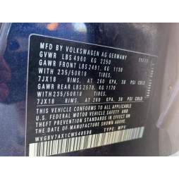 2012 VOLKSWAGEN TIGUAN S