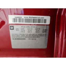 2013 CHEVROLET SONIC LTZ