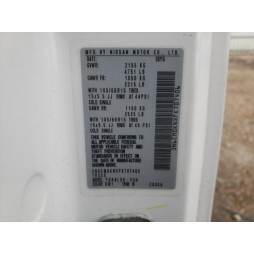 2015 NISSAN NV200 2.5S