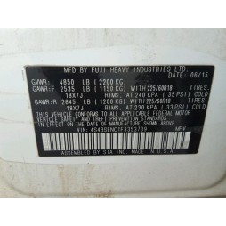 2015 SUBARU OUTBACK 3.6R LIMITED