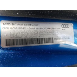 2018 AUDI R8 5.2 PLUS QUATTRO