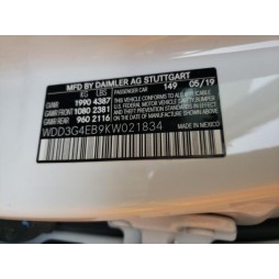 2019 MERCEDES-BENZ A 220