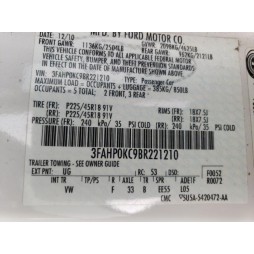 2011 FORD FUSION SPORT