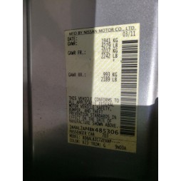 2011 NISSAN ALTIMA BASE