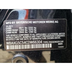 2012 BMW 528 I