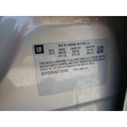 2012 CHEVROLET CRUZE LT