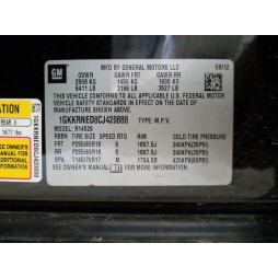 2012 GMC ACADIA SLE