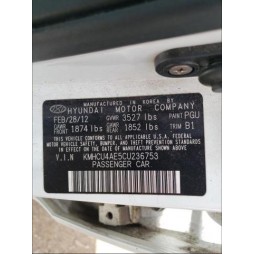 2012 HYUNDAI ACCENT GLS