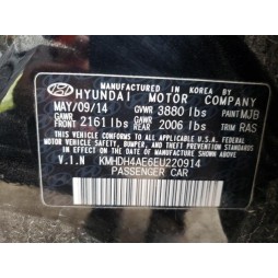 2014 HYUNDAI ELANTRA SE
