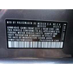 2017 VOLKSWAGEN GOLF ALLTRACK S