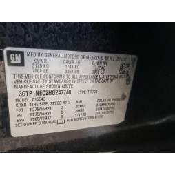 2018 GMC SIERRA K15