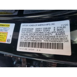 2021 HONDA ACCORD SPORT SE