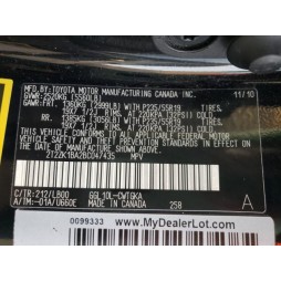 2011 LEXUS RX 350
