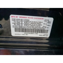 2011 MITSUBISHI OUTLANDER SPORT ES