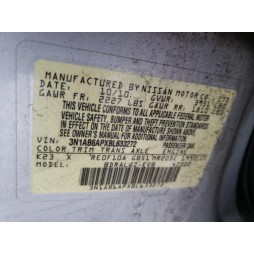 2011 NISSAN SENTRA 2.0