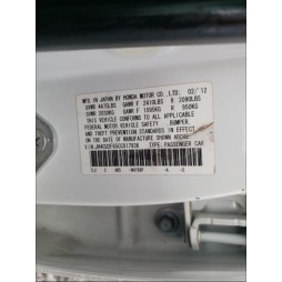 2012 ACURA TSX TECH