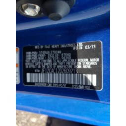 2013 SUBARU BRZ 2.0 LIMITED
