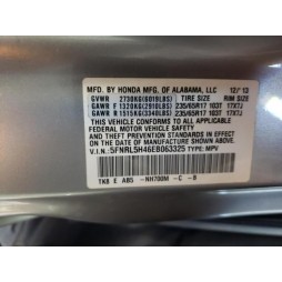 2014 HONDA ODYSSEY EX