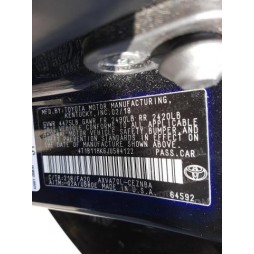2018 TOYOTA CAMRY L