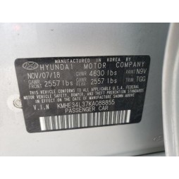 2019 HYUNDAI SONATA HYBRID