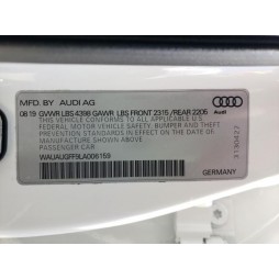 2020 AUDI A3 PREMIUM