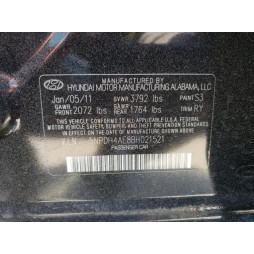 2011 HYUNDAI ELANTRA GLS
