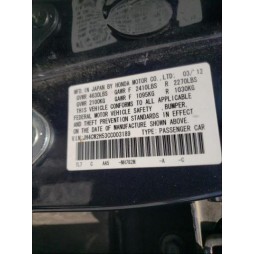 2012 ACURA TSX